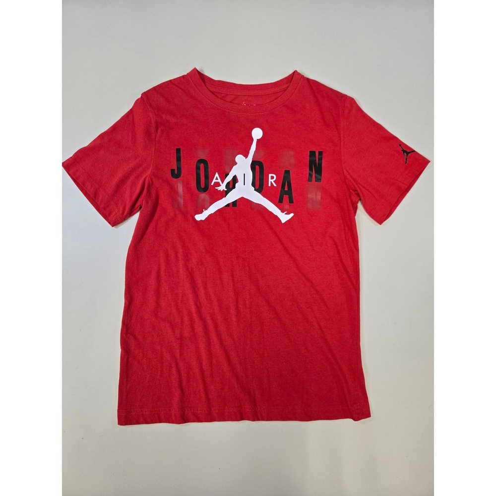 Jordan Kids Jumpman Graphic T-Shirt Red XL 13-15 Years Short Sleeve‎ Tee